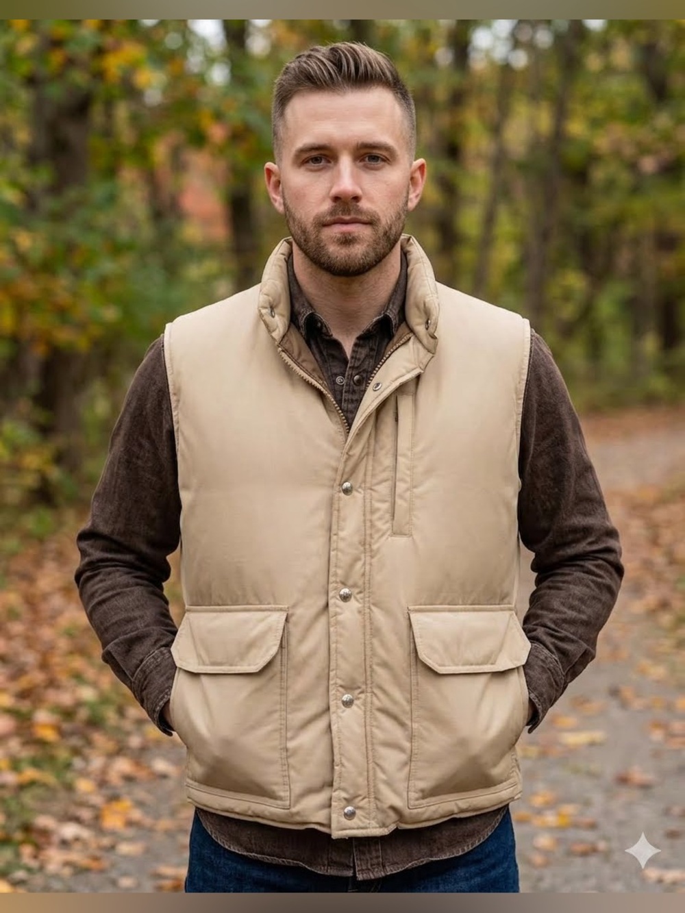 Vintage Orvis goose down puffer vest